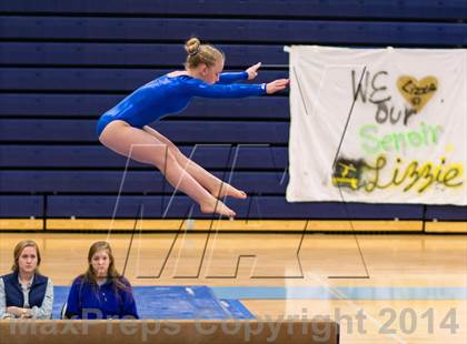 Thumbnail 2 in Yorktown Gymnastics Meet (Yorktown) photogallery.