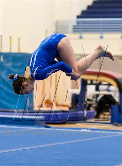 Thumbnail 2 in Yorktown Gymnastics Meet (Yorktown) photogallery.
