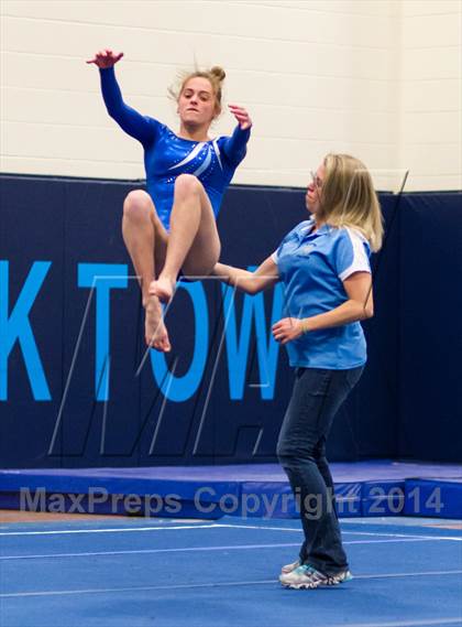 Thumbnail 3 in Yorktown Gymnastics Meet (Yorktown) photogallery.
