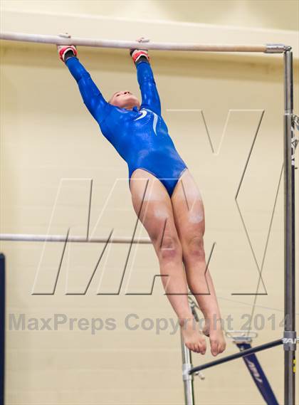 Thumbnail 2 in Yorktown Gymnastics Meet (Yorktown) photogallery.