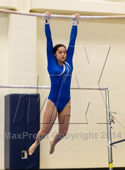 Thumbnail 1 in Yorktown Gymnastics Meet (Yorktown) photogallery.