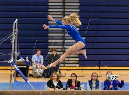 Thumbnail 2 in Yorktown Gymnastics Meet (Yorktown) photogallery.