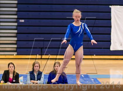 Thumbnail 3 in Yorktown Gymnastics Meet (Yorktown) photogallery.