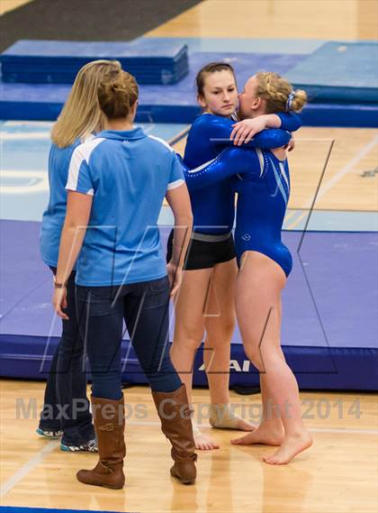 Thumbnail 3 in Yorktown Gymnastics Meet (Yorktown) photogallery.