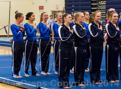Thumbnail 3 in Yorktown Gymnastics Meet (Yorktown) photogallery.