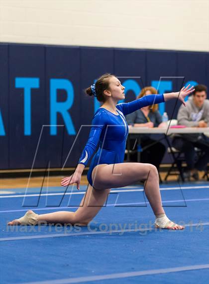 Thumbnail 3 in Yorktown Gymnastics Meet (Yorktown) photogallery.