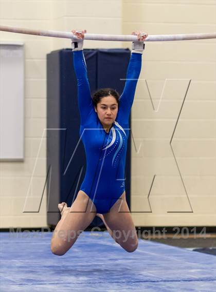Thumbnail 1 in Yorktown Gymnastics Meet (Yorktown) photogallery.