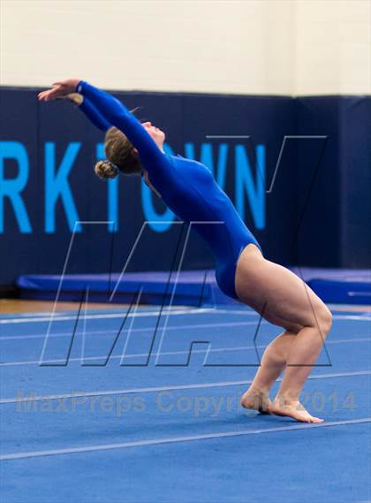 Thumbnail 3 in Yorktown Gymnastics Meet (Yorktown) photogallery.