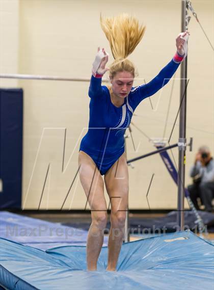 Thumbnail 3 in Yorktown Gymnastics Meet (Yorktown) photogallery.
