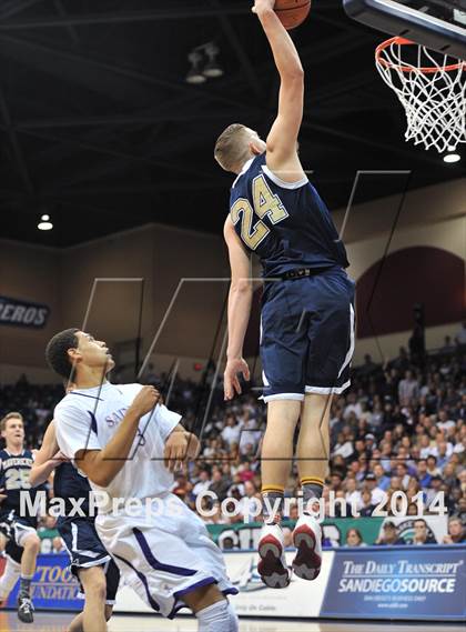 Thumbnail 3 in St. Augustine Vs La Costa Canyon (CIF SDS Open Division Final) photogallery.