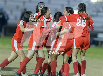 Thumbnail 3 in Venice @ Arvin (CIF D5 Regional Final) photogallery.