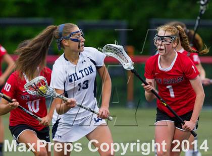 Thumbnail 2 in Wilton vs New Canaan (FCIAC Semifinal) photogallery.