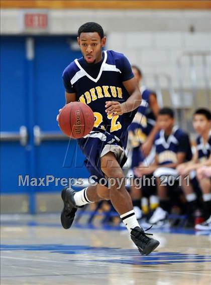 Thumbnail 2 in Inderkum vs Fairfield (Rocklin Holiday Tournament) photogallery.