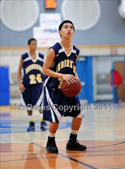 Thumbnail 3 in Inderkum vs Fairfield (Rocklin Holiday Tournament) photogallery.