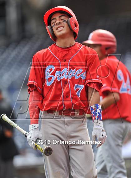 Thumbnail 3 in Lincoln vs El Cajon Valley (Petco Park) photogallery.