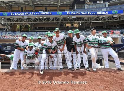 Thumbnail 3 in Lincoln vs El Cajon Valley (Petco Park) photogallery.