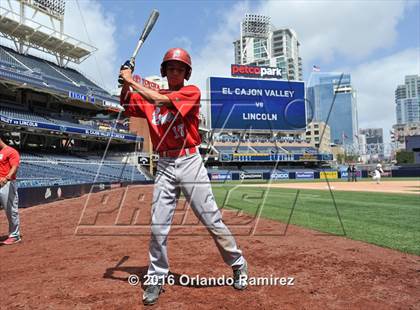Thumbnail 2 in Lincoln vs El Cajon Valley (Petco Park) photogallery.