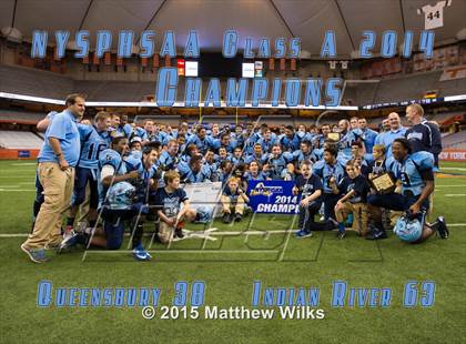 Thumbnail 1 in Queensbury vs. Indian River (NYSPHSAA Class A Final) photogallery.