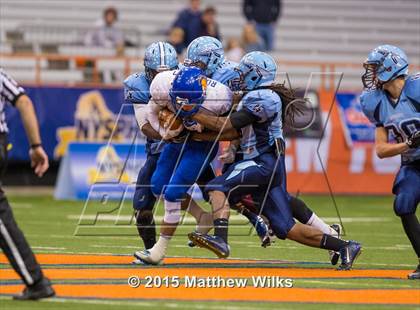 Thumbnail 1 in Queensbury vs. Indian River (NYSPHSAA Class A Final) photogallery.