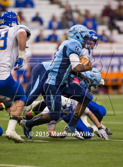 Thumbnail 3 in Queensbury vs. Indian River (NYSPHSAA Class A Final) photogallery.