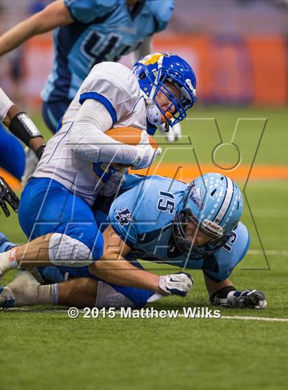 Thumbnail 3 in Queensbury vs. Indian River (NYSPHSAA Class A Final) photogallery.