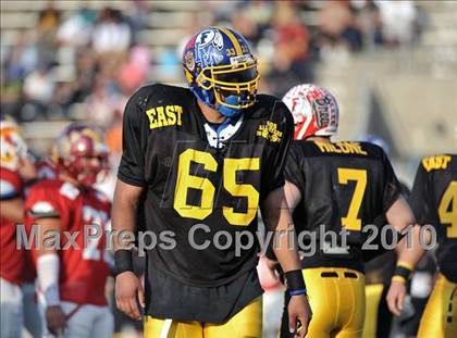 Thumbnail 1 in 605 All-Star Football Classic (East vs. West) photogallery.