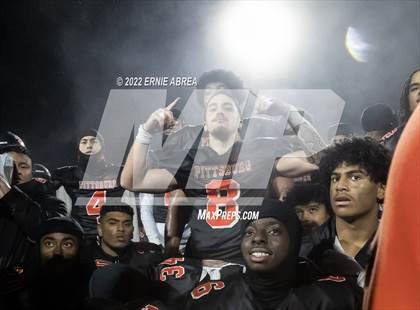 Thumbnail 2 in Manteca @ Pittsburg (CIF NorCal D1-A Regional Final) photogallery.