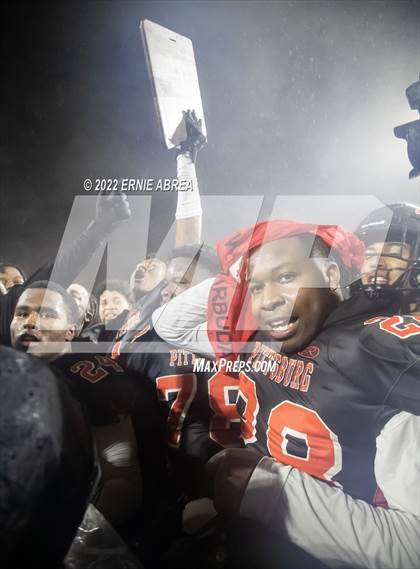 Thumbnail 3 in Manteca @ Pittsburg (CIF NorCal D1-A Regional Final) photogallery.