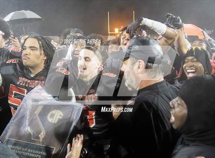 Thumbnail 3 in Manteca @ Pittsburg (CIF NorCal D1-A Regional Final) photogallery.