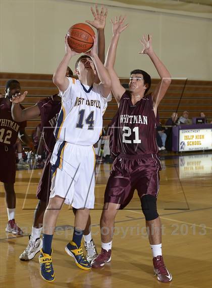 Thumbnail 1 in West Babylon vs Walt Whitman (Islip Holiday Tournament) photogallery.