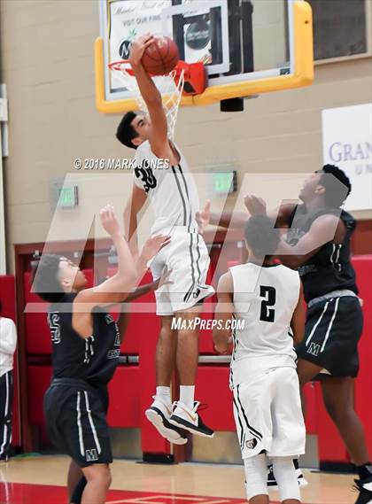 Thumbnail 1 in Moreau Catholic vs. Basha (Hoophall West Invitational) photogallery.