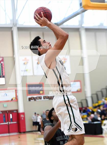 Thumbnail 2 in Moreau Catholic vs. Basha (Hoophall West Invitational) photogallery.