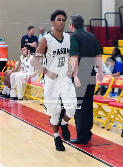 Thumbnail 1 in Moreau Catholic vs. Basha (Hoophall West Invitational) photogallery.