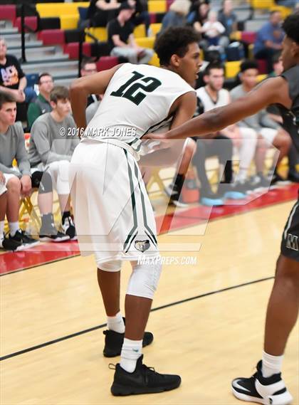 Thumbnail 2 in Moreau Catholic vs. Basha (Hoophall West Invitational) photogallery.