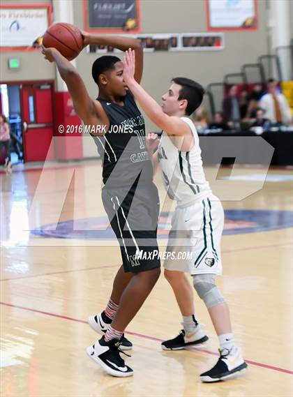 Thumbnail 3 in Moreau Catholic vs. Basha (Hoophall West Invitational) photogallery.