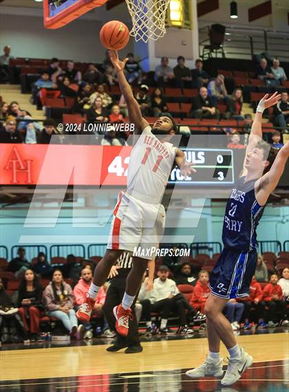 Thumbnail 2 in Alexander Hamilton vs. Dobbs Ferry (NYSPHSAA Section 1 Class B Semifinal) photogallery.