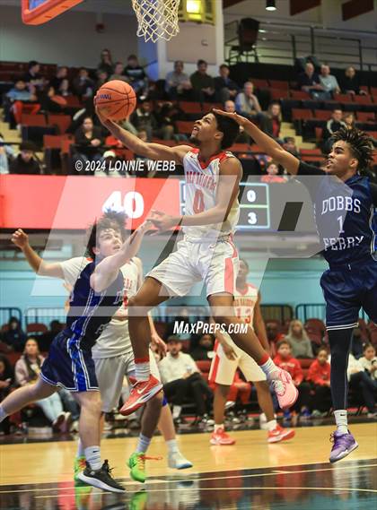 Thumbnail 3 in Alexander Hamilton vs. Dobbs Ferry (NYSPHSAA Section 1 Class B Semifinal) photogallery.