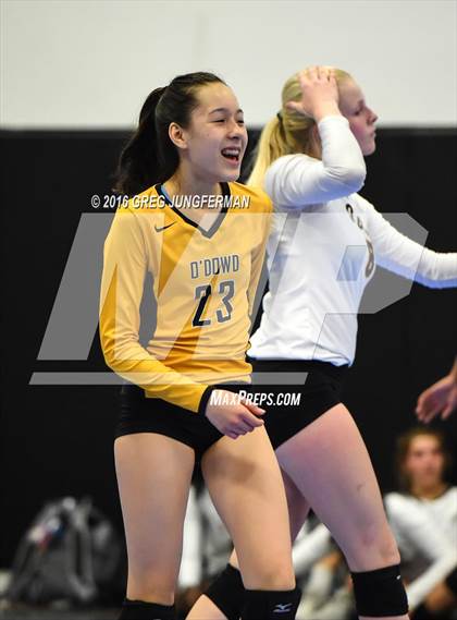 Thumbnail 3 in Bishop O'Dowd vs. Mills photogallery.