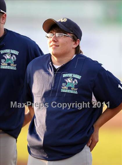 Thumbnail 2 in Notre Dame vs. Webber (Section 5 Class DD Final) photogallery.