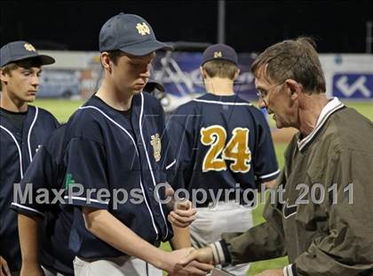 Thumbnail 3 in Notre Dame vs. Webber (Section 5 Class DD Final) photogallery.
