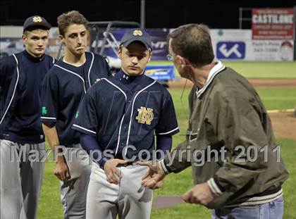 Thumbnail 2 in Notre Dame vs. Webber (Section 5 Class DD Final) photogallery.