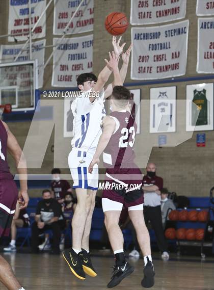 Thumbnail 1 in Fordham Prep vs St. Peter's (CHSAA Spring Tournament) photogallery.