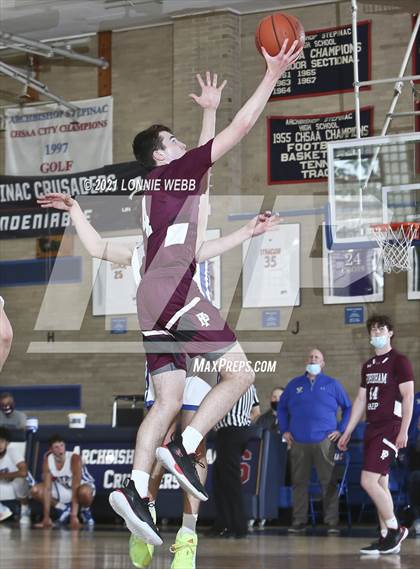 Thumbnail 2 in Fordham Prep vs St. Peter's (CHSAA Spring Tournament) photogallery.