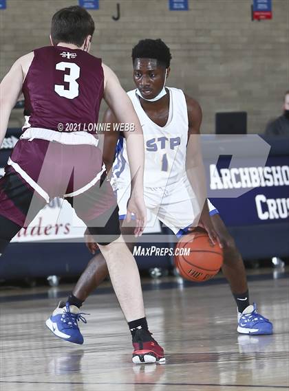Thumbnail 3 in Fordham Prep vs St. Peter's (CHSAA Spring Tournament) photogallery.