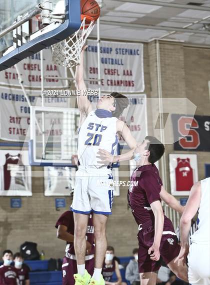 Thumbnail 3 in Fordham Prep vs St. Peter's (CHSAA Spring Tournament) photogallery.
