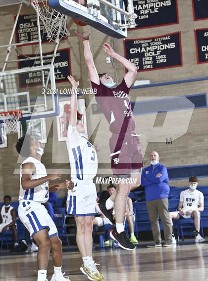 Thumbnail 1 in Fordham Prep vs St. Peter's (CHSAA Spring Tournament) photogallery.