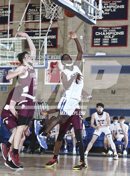 Thumbnail 1 in Fordham Prep vs St. Peter's (CHSAA Spring Tournament) photogallery.
