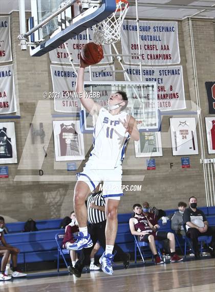 Thumbnail 2 in Fordham Prep vs St. Peter's (CHSAA Spring Tournament) photogallery.