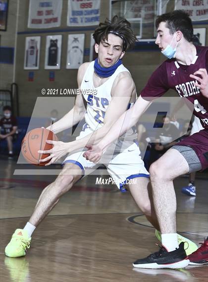 Thumbnail 3 in Fordham Prep vs St. Peter's (CHSAA Spring Tournament) photogallery.