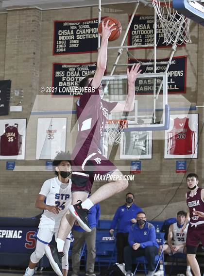 Thumbnail 3 in Fordham Prep vs St. Peter's (CHSAA Spring Tournament) photogallery.